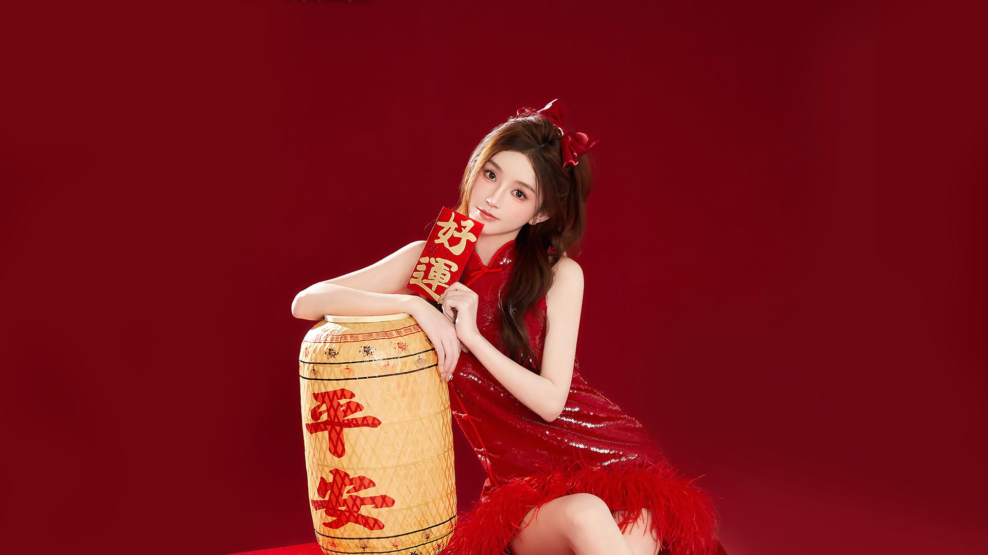 美女壁纸_木鱼小栈壁纸