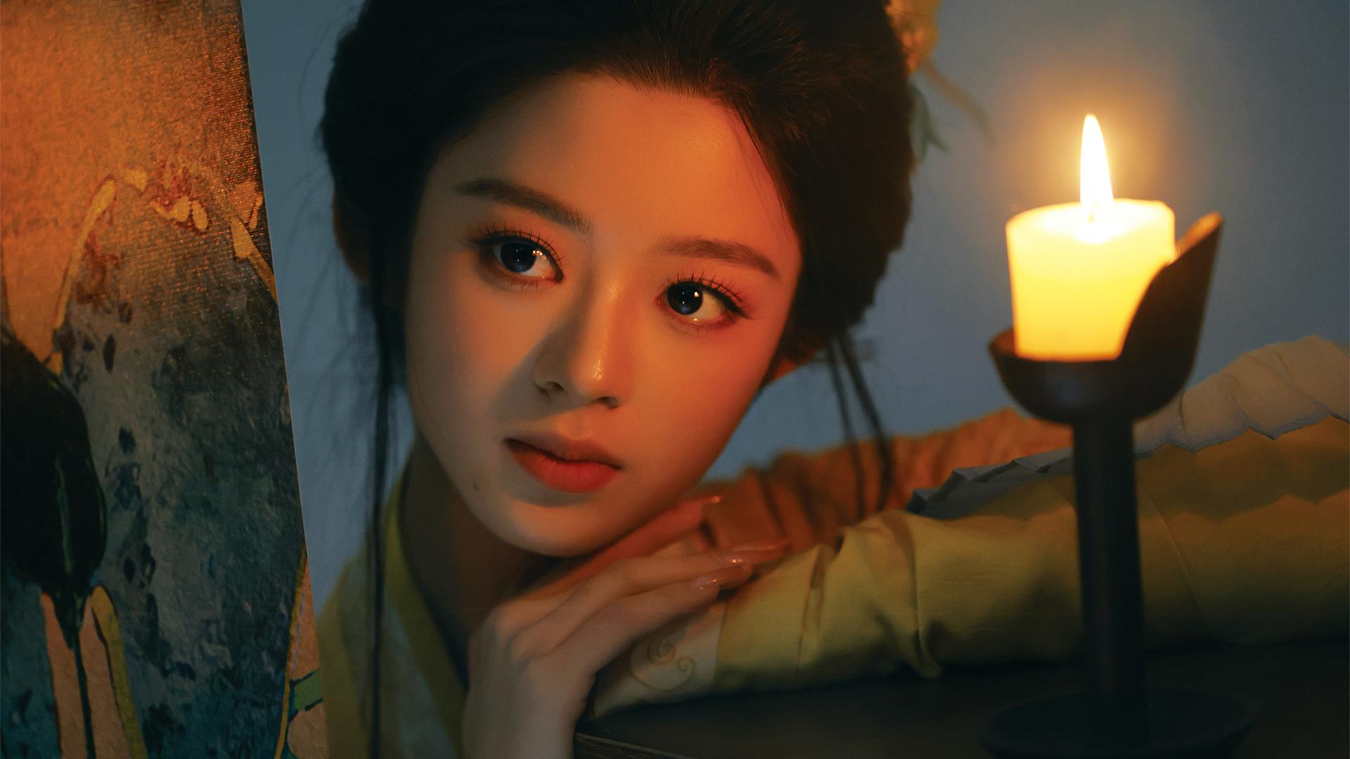 美女壁纸_木鱼小栈壁纸