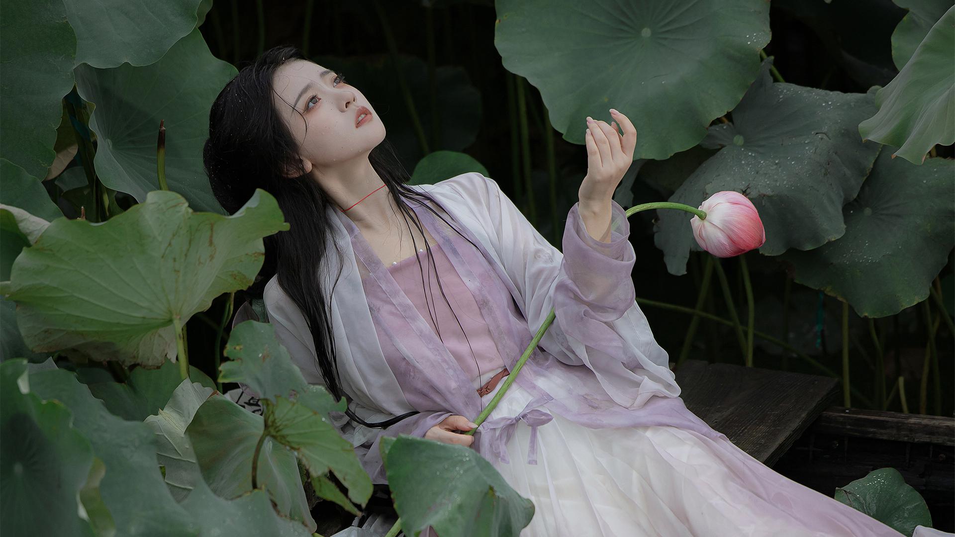 美女壁纸_木鱼小栈壁纸