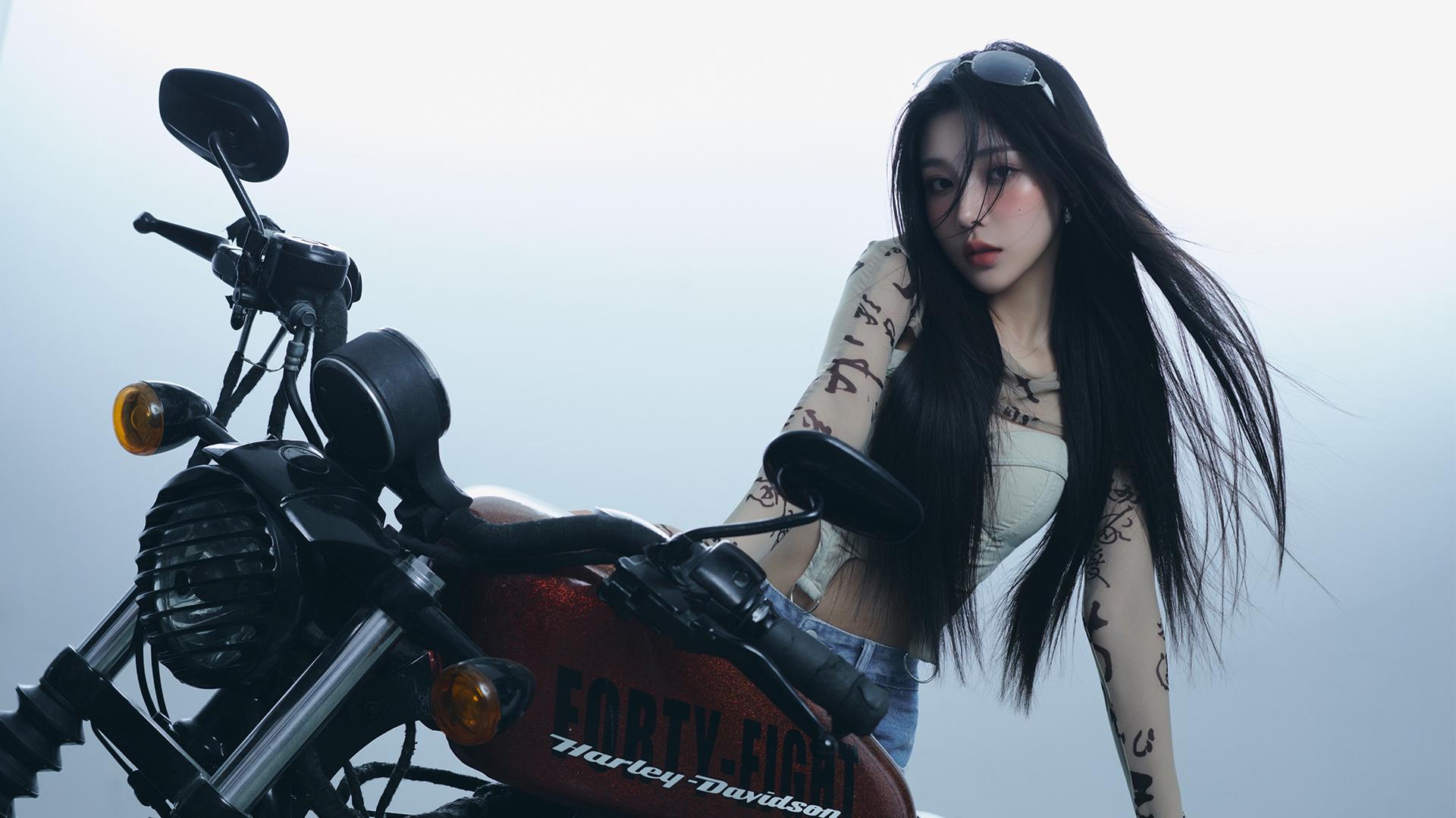 美女壁纸_木鱼小栈壁纸