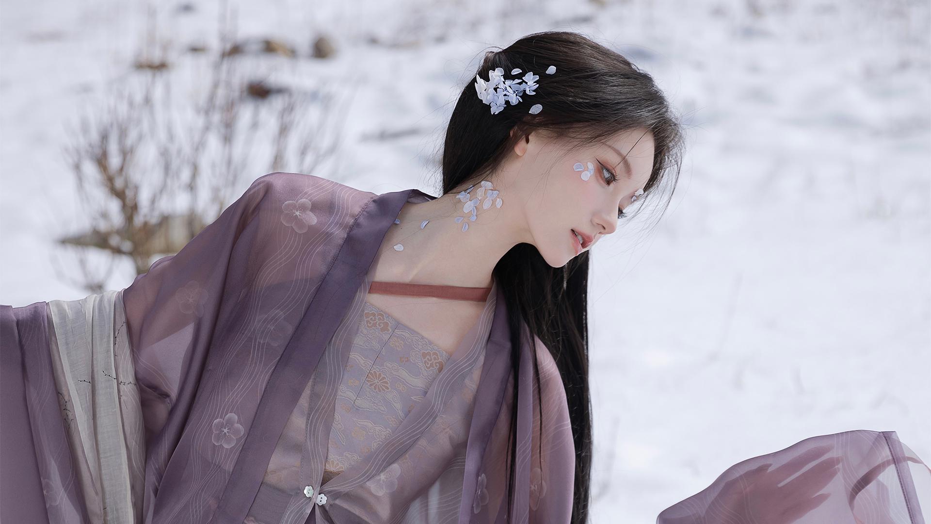 美女壁纸_木鱼小栈壁纸