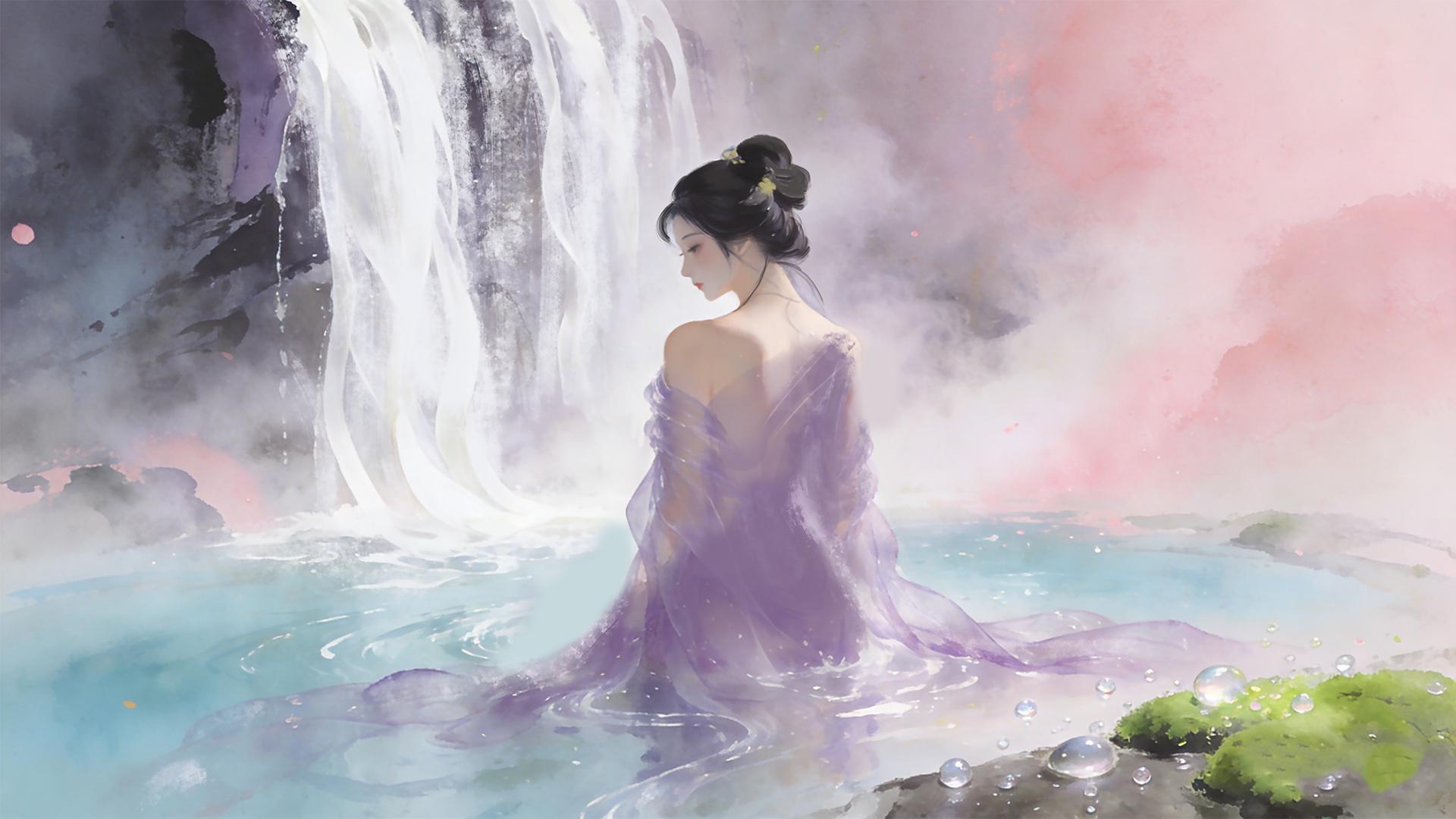 美女壁纸_木鱼小栈壁纸