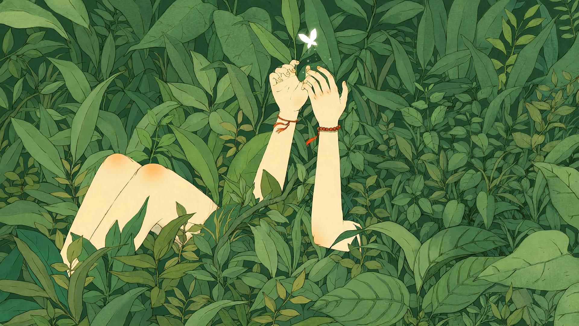 美女壁纸_木鱼小栈壁纸